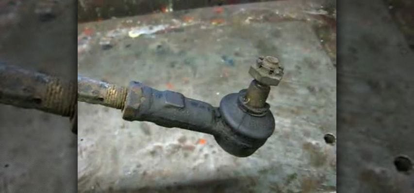 更换领带杆端