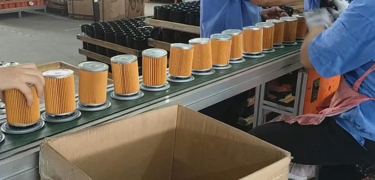 油过滤器组装